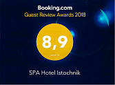  Премия "Guest Review Awards 2018" от сервиса Booking.com